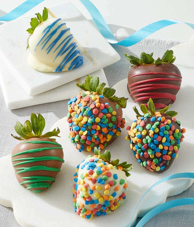 Chocolate Covered Birthday Strawberries 