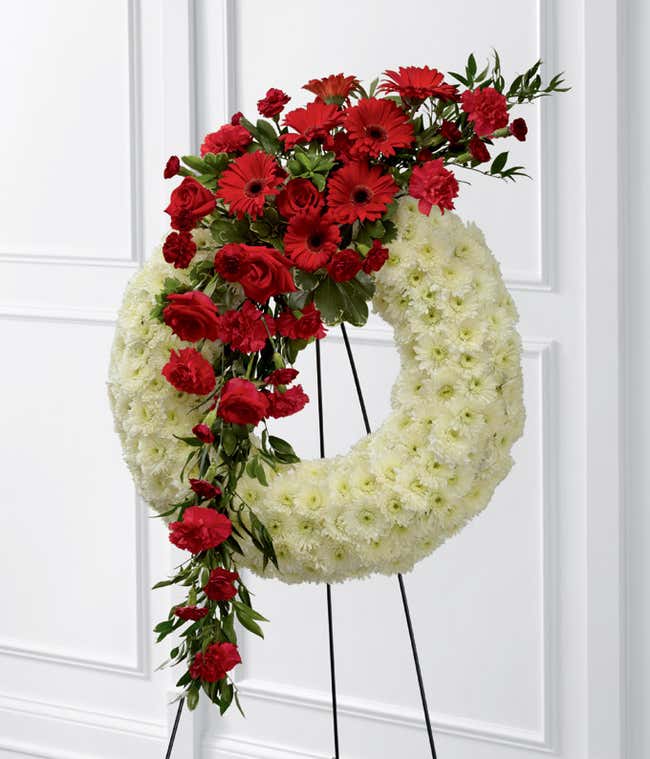 The FTD&reg; Graceful Tribute&trade; Wreath