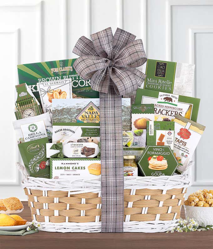 Gourmet Delights Deli & Sweets Basket