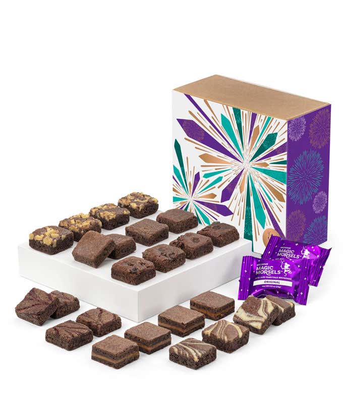Congratulations Two Dozen Fairytale Brownie Morsels