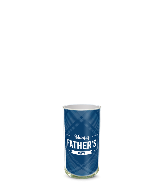 Partial image of Custom Photo Vase without flowers.